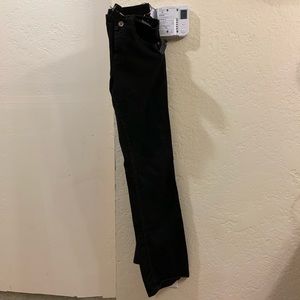 Black bootcut jeans